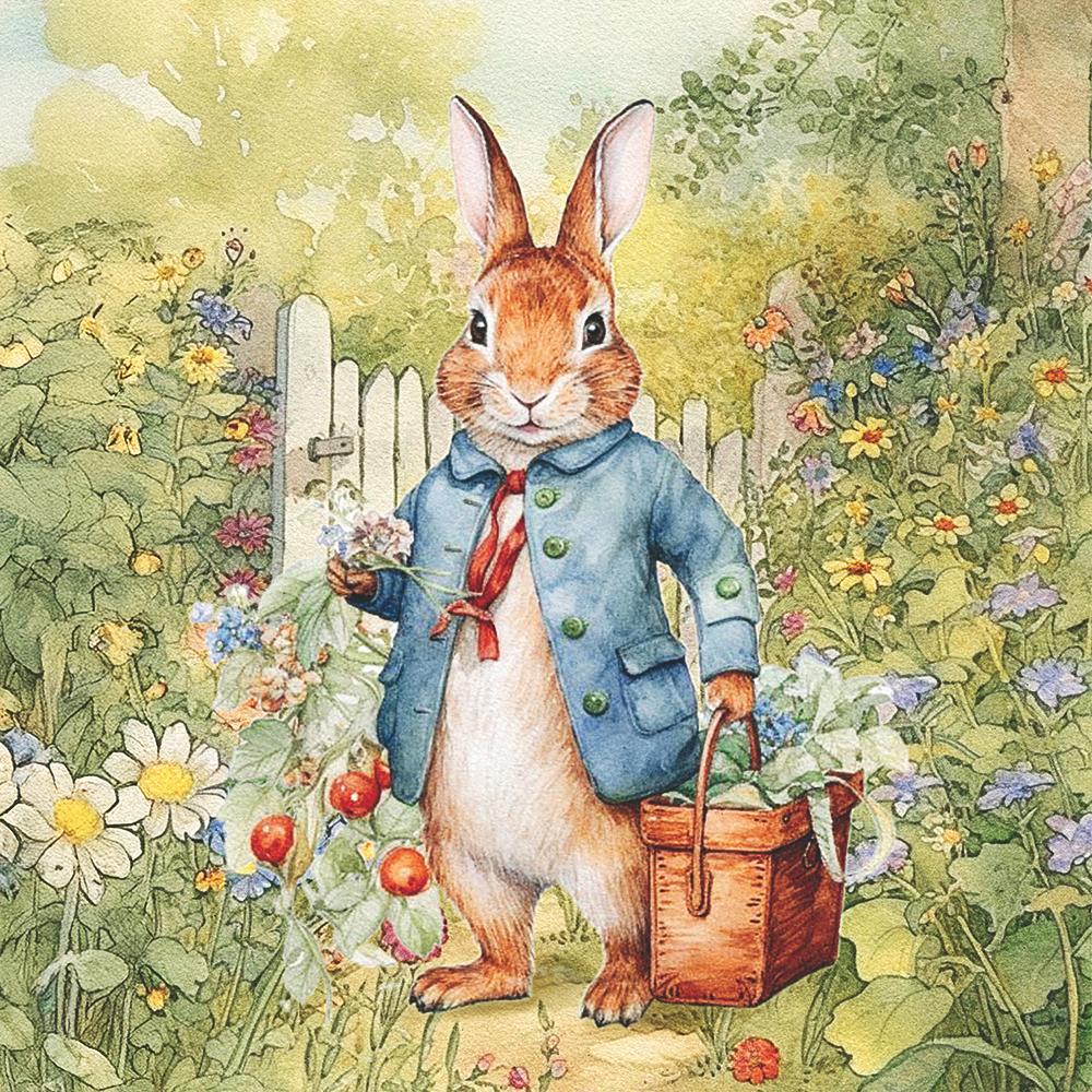 Mister Rabbit Beverage Napkins (20 Count)