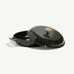 Enameled Cast Iron Braiser Made In (4 colors)