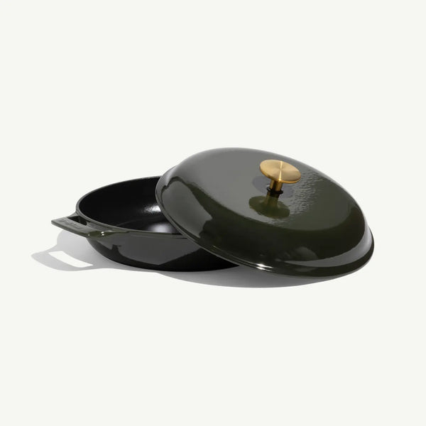Enameled Cast Iron Braiser Made In (4 colors)