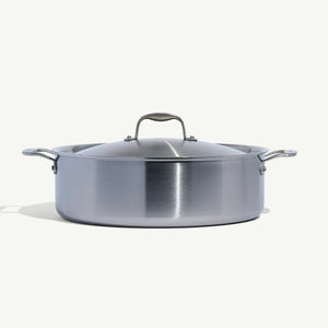 Stainless Rondeau W/Lid (2 Sizes)