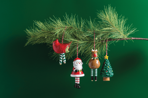 Dangle Christmas Ornament - 4 Different Styles