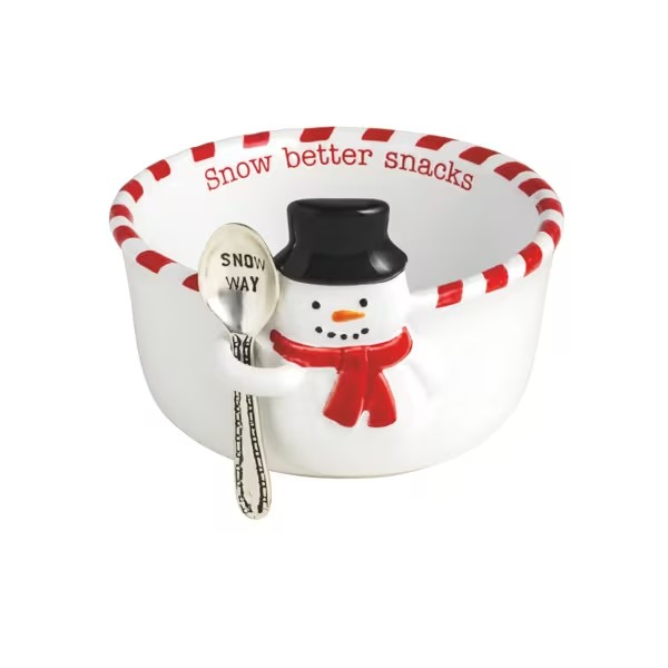 Christmas Tidbit & Spoon Set - Choose from 3 Styles