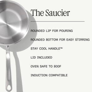 MADE IN Stainless Saucier
