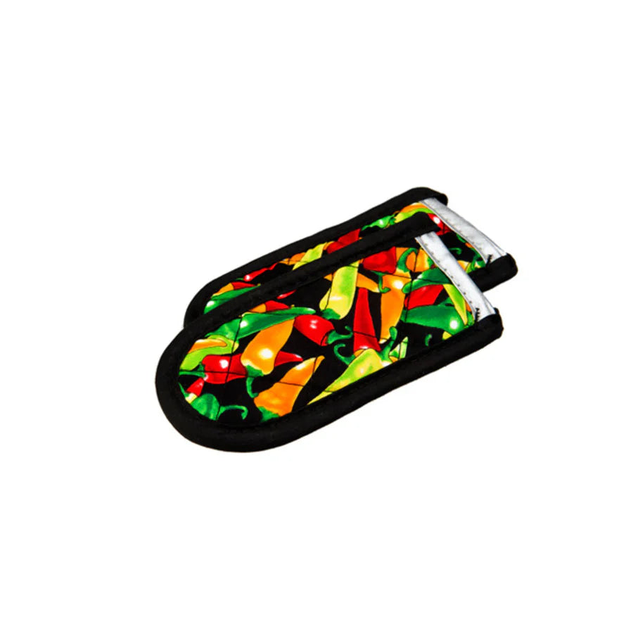 Hot Handle Holders - Chili Pepper Fabric Multi Color (set of 2)