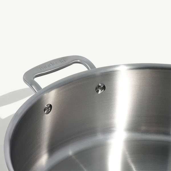 Stainless Rondeau W/Lid (2 Sizes)