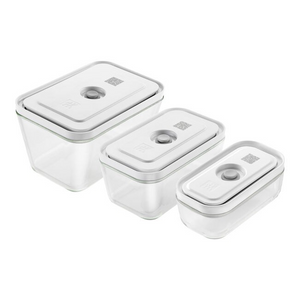 3-pc, Vacuum Glass Container Set by Zwilling