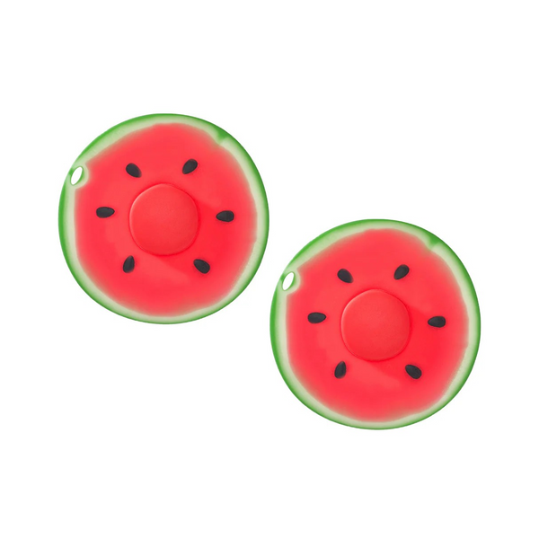 Silicone Watermelon Drink Covers Set of 2