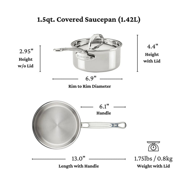 Hestan ProBond Luxe Saucepan(s) 4-sizes