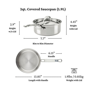 Hestan ProBond Luxe Saucepan(s) 4-sizes