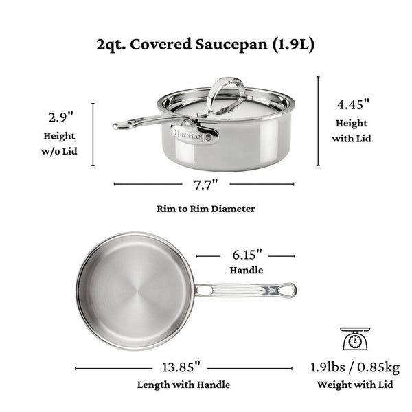 Hestan ProBond Luxe Saucepan(s) 4-sizes