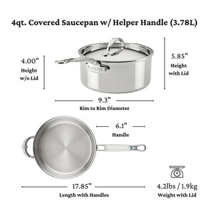 Hestan ProBond Luxe Saucepan(s) 4-sizes