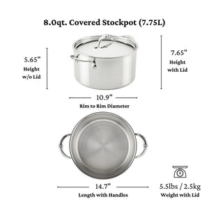 Hestan ProBond Luxe Stock Pot (3) Sizes