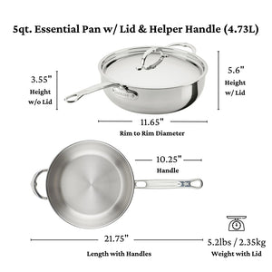 Hestan ProBond Luxe Covered Essential Pan (2) Sizes