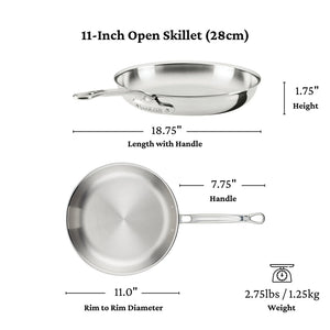 Hestan ProBond Luxe Open Skillet (3 sizes)