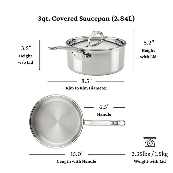Hestan ProBond Luxe Saucepan(s) 4-sizes