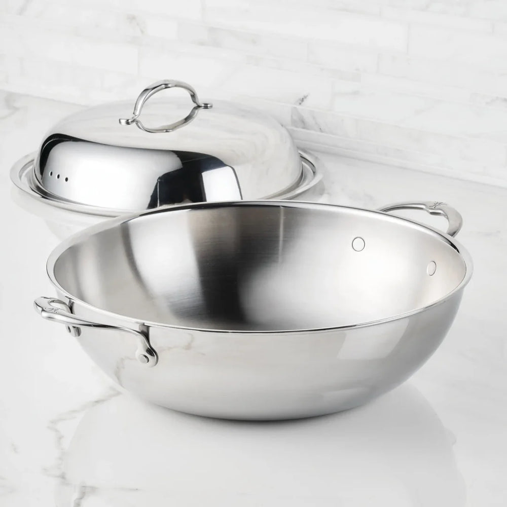 Hestan ProBond Luxe Covered Wok 7.5qt