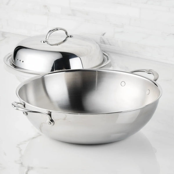 Hestan ProBond Luxe Covered Wok 7.5qt