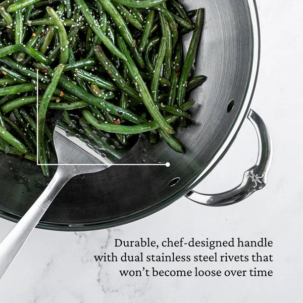 Hestan ProBond Luxe Covered Wok 7.5qt