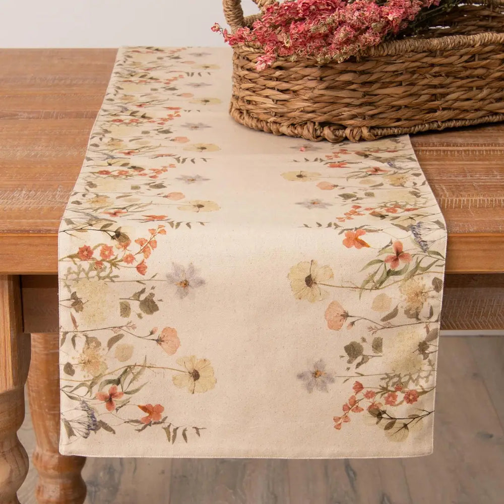 Table Runner - Dried Flowers