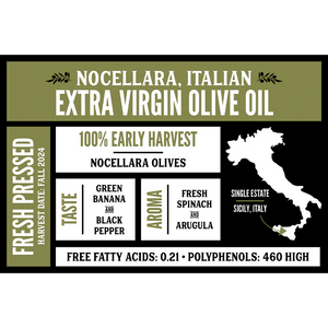 100ml Nocellara Italian Extra Virgin Olive Oil