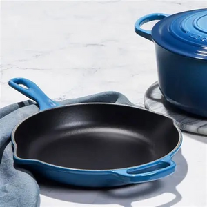Le Creuset Signature skillet in the color Marseille