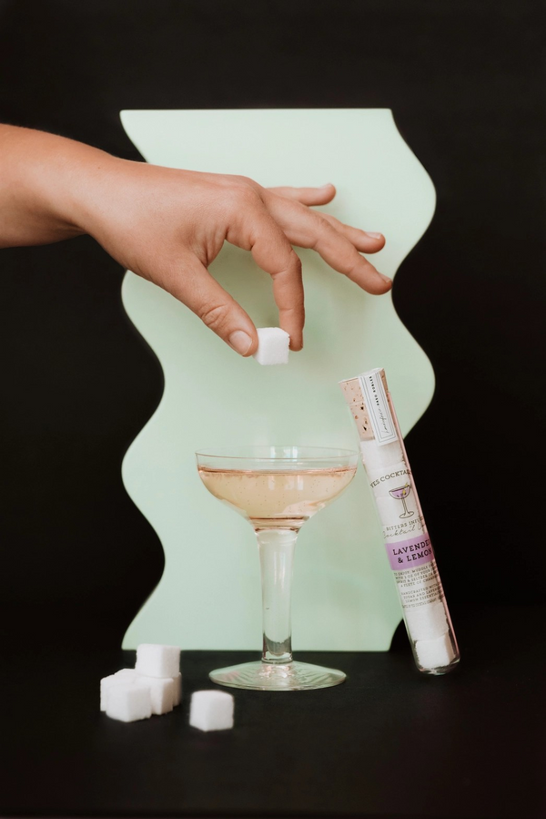 Lavender & Lemon Champagne & Cocktail Cubes