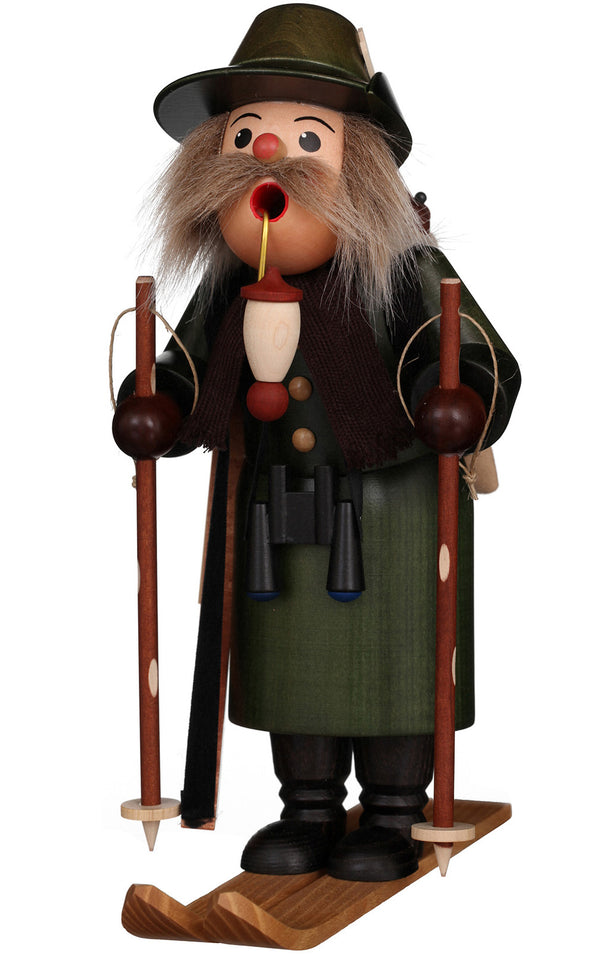 Christian Ulbricht Incense Burner/ Smoker - Ranger on Skis - 10.5"H