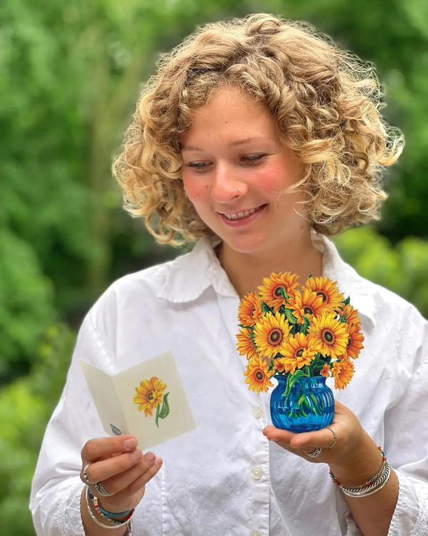 Fresh Cut Mini Bouquet Cards - Several Bouquets to Choose From!
