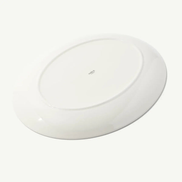 Serving Platter 13" - Blue Rim