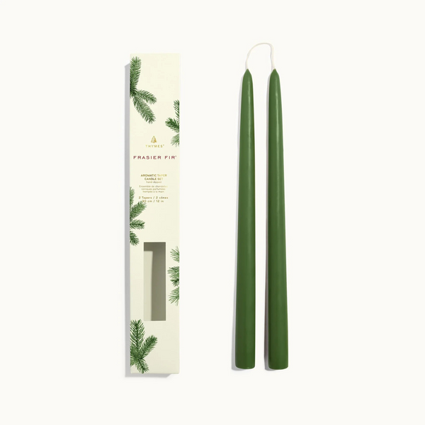 Frasier Fir 12" Taper Candle Set by Thymes