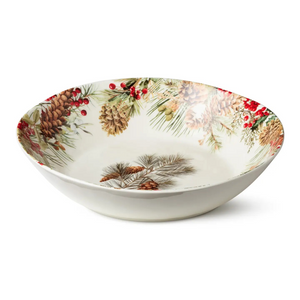 Woodland Pine and Berry Serving Bowl