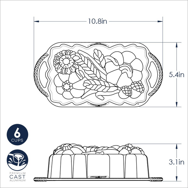 Sunflower and Pumpkin Loaf Pan