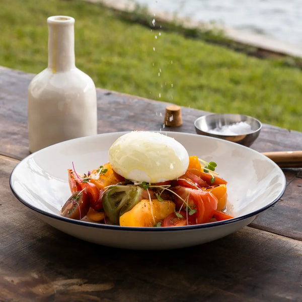 Entree Bowls - Blue Rim 10" (set of 4)