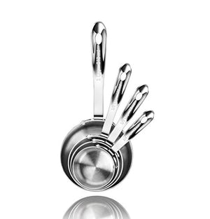 Artaste Stainless Steel 18/8 Measuring Cups (Set Of 4)