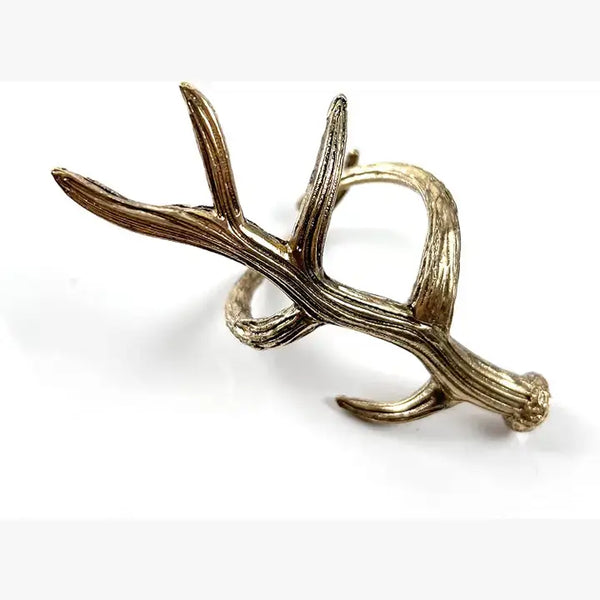 Bronze Antler Napkin Ring by Tableau