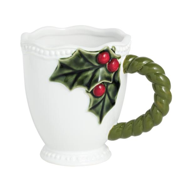Holly Mug - 2 Colors to Choose From