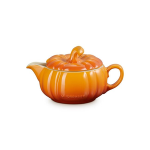 Pumpkin Gravy Boat with Lid by Le Creuset
