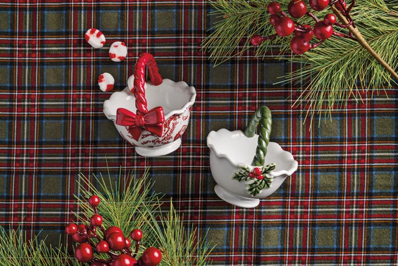 Holiday Candy Bowl - 2 to Choose From