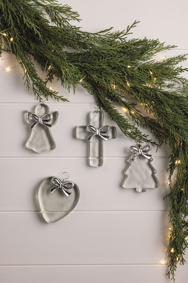 Chunky Glass Ornament - Choice of 3 Styles