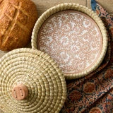 Handmade Bread Warmer with Lid - Choose from 5 Different Options