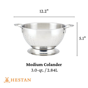 Hestan Provisions Stainless Colander (2 sizes)