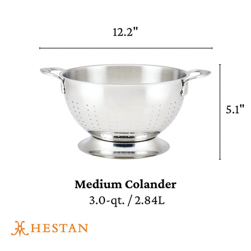 Hestan Provisions Stainless Colander (2 sizes)