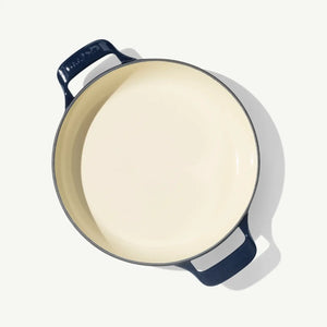 Enameled Cast Iron Braiser Made In (4 colors)