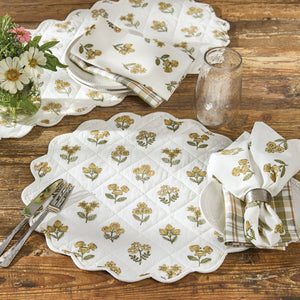 Golden Acres Placemat 15" Dia