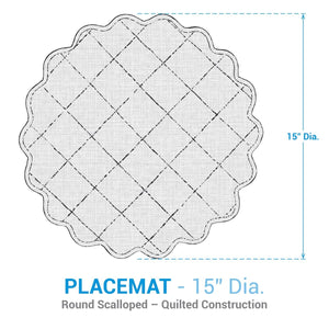 Golden Acres Placemat 15" Dia