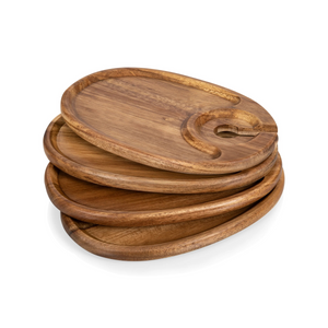 Acacia Tapas & Wine Plate Set of 4