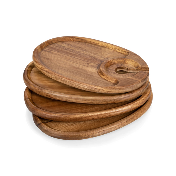 Acacia Tapas & Wine Plate Set of 4
