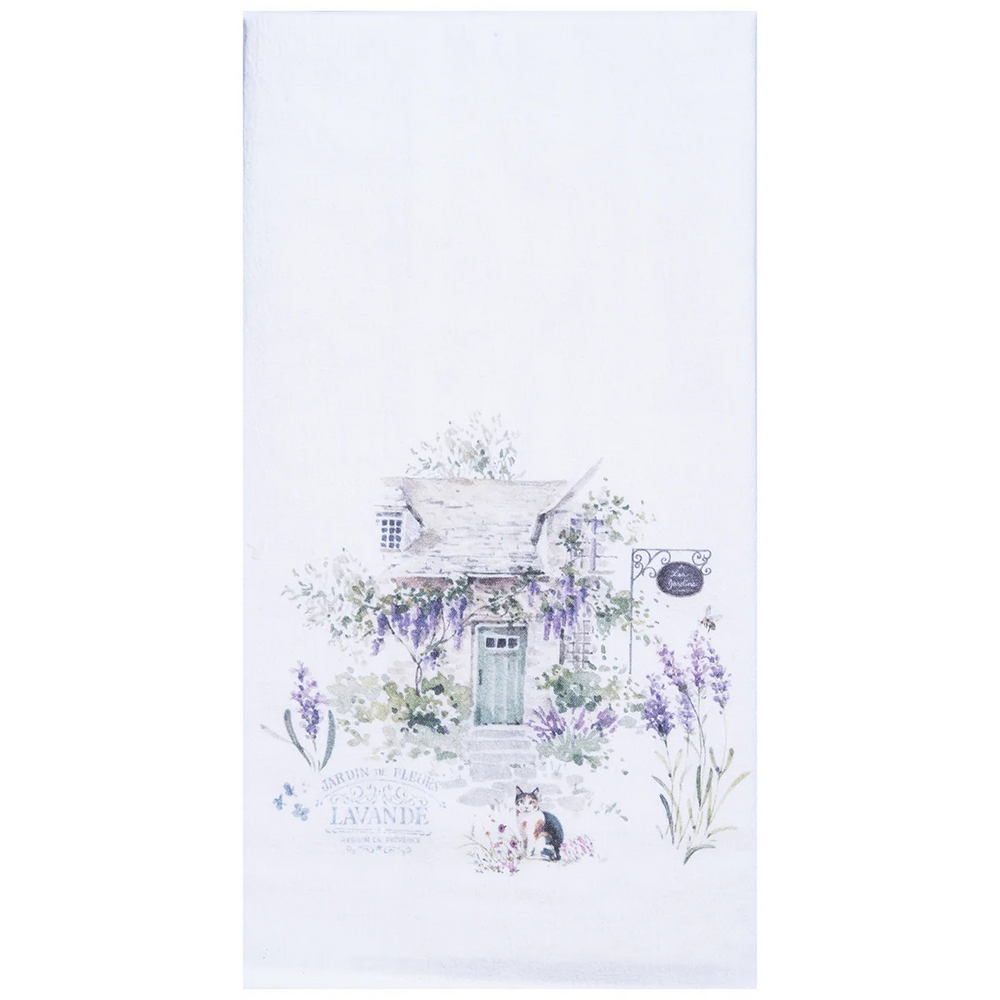 Lavender Countryside Tea Towel - 2 Styles to Choose From