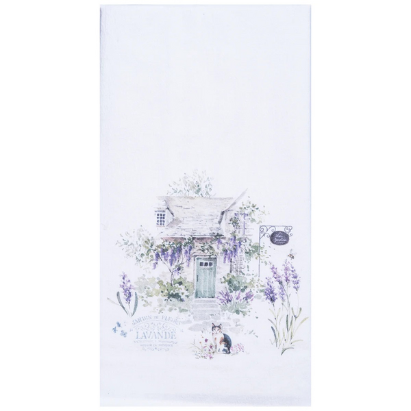 Lavender Countryside Tea Towel - 2 Styles to Choose From