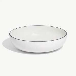 Serving Bowl - 12" Blue Rim